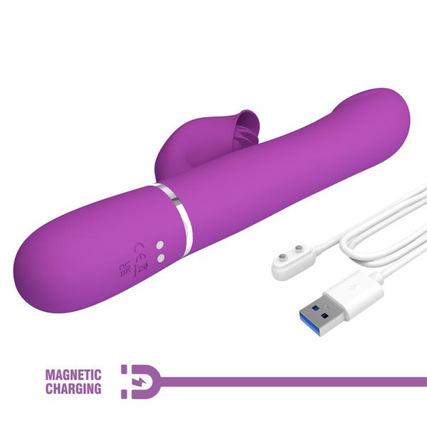 Zalin Vibrador con Bolas Rotatorias y Lengua - imagen 9