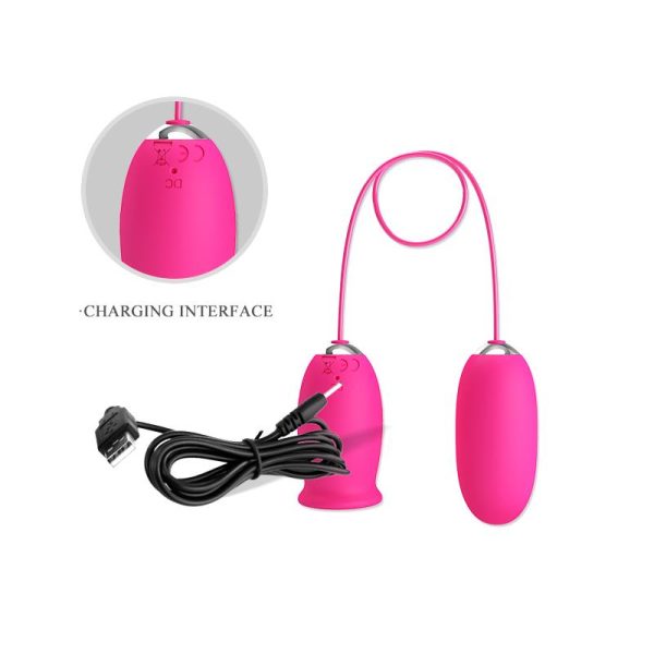Daisy Huevo Vibrador y Lengua Estimuladora Rosa - imagen 4