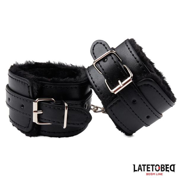 Esposas para Tobillos con Pelo Negro - imagen 3