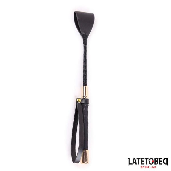 Fusta de Metal Dorado 30 cm