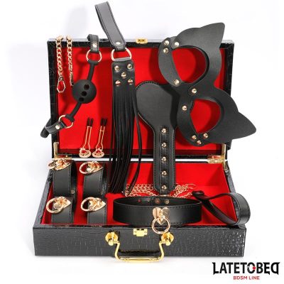 Kit Bondage de 8 Pz con Maletín de Almacenaje