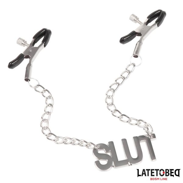 Pinzas para Pezones Lema Slut