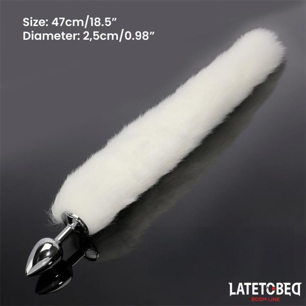 Plug Anal con Cola Blanco - imagen 10