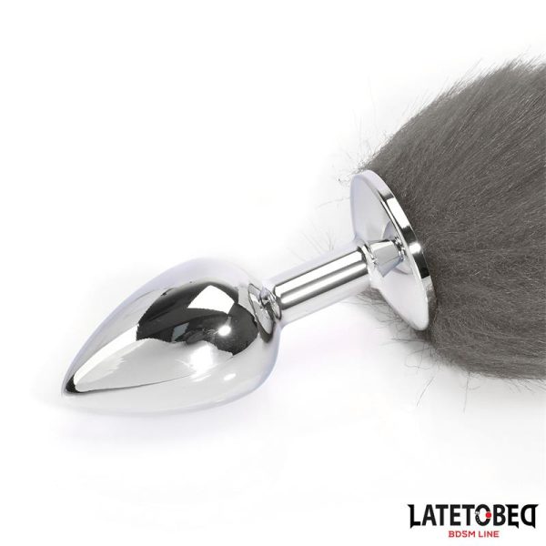 Plug Anal con Cola Blanco y Negro - imagen 6