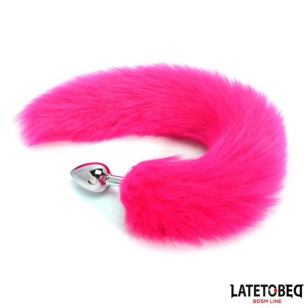 Plug Anal con Cola Hot Pink
