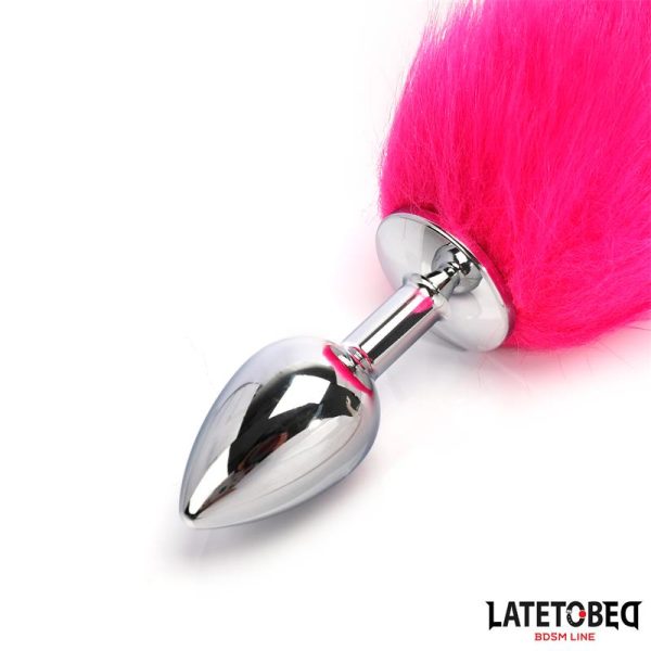 Plug Anal con Cola Hot Pink - imagen 3