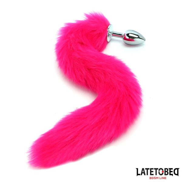 Plug Anal con Cola Hot Pink - imagen 5