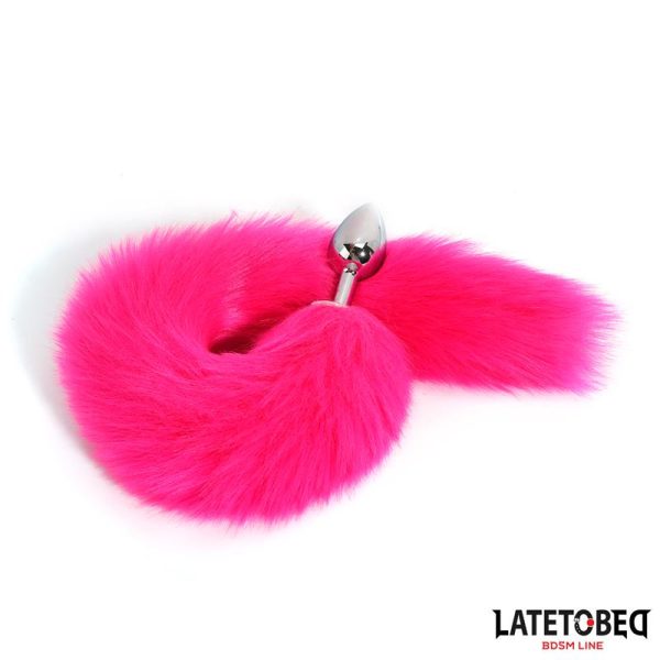 Plug Anal con Cola Hot Pink - imagen 6