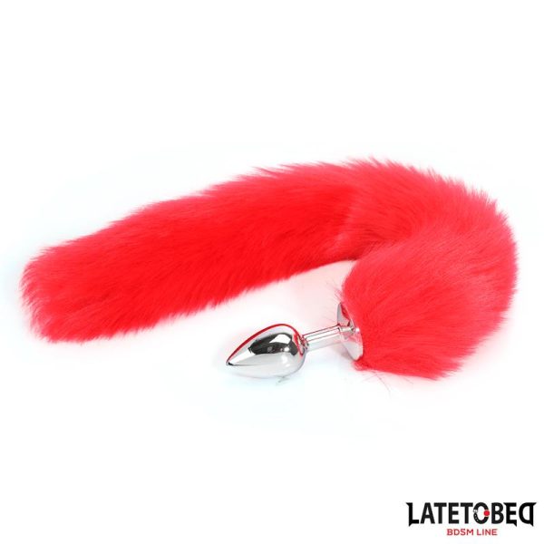 Plug Anal con Cola Rojo