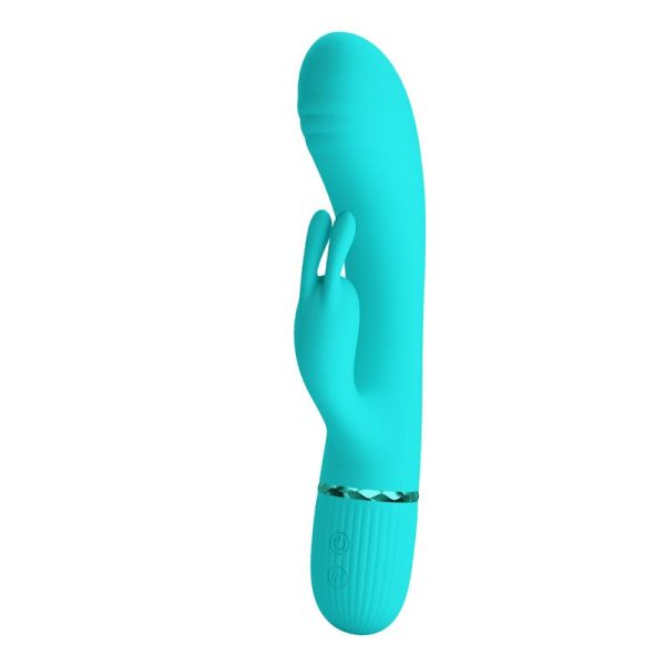Scocco Vibrador con Rabbit Turquesa - imagen 4