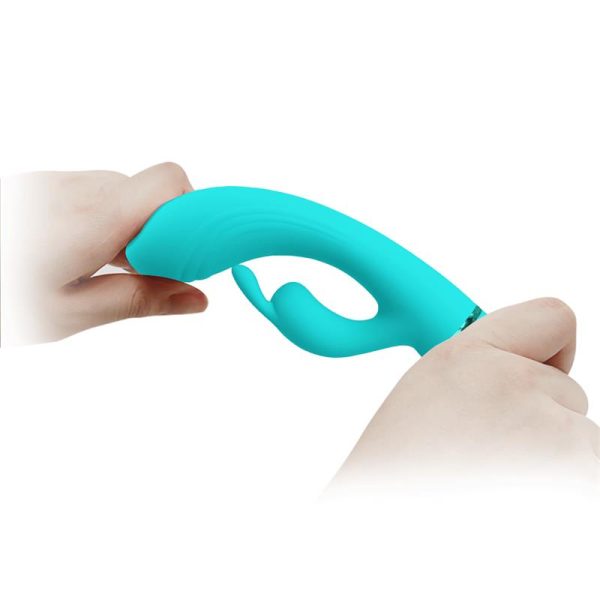Scocco Vibrador con Rabbit Turquesa - imagen 8
