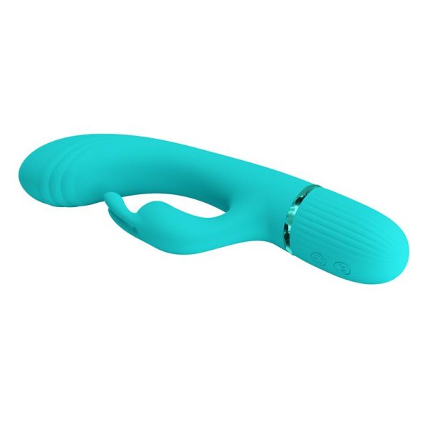 Scocco Vibrador con Rabbit Turquesa - imagen 9