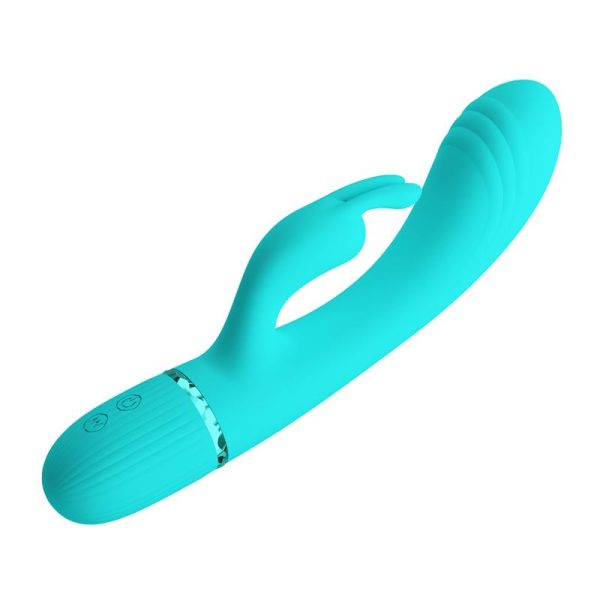Scocco Vibrador con Rabbit Turquesa - imagen 10