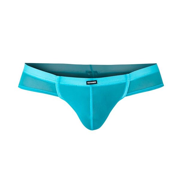 C4MSPX22 Calzoncillo Cheeky Brief Turquesa - imagen 4