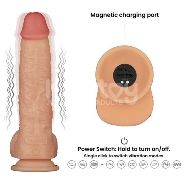 Arnés con Dildo con Vibración 9.5 - imagen 5