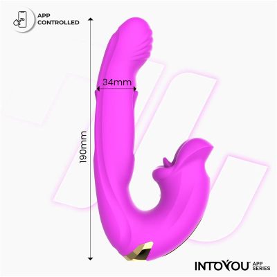Bimby Vibrador con Mordisqueo y Lengua Doble Tapping con APP