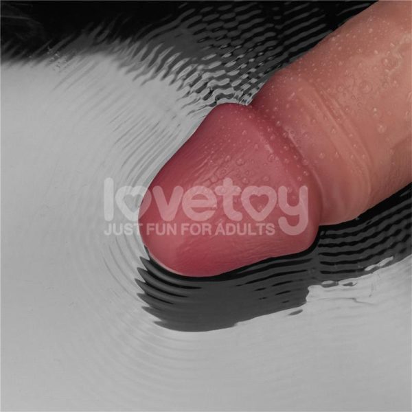 Dildo con Vibración Piel Deslizante Silicona Dual Layer 10 - imagen 16