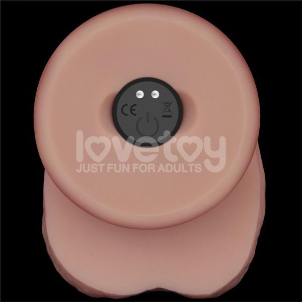 Dildo con Vibración Piel Deslizante Silicona Dual Layer 10 - imagen 4