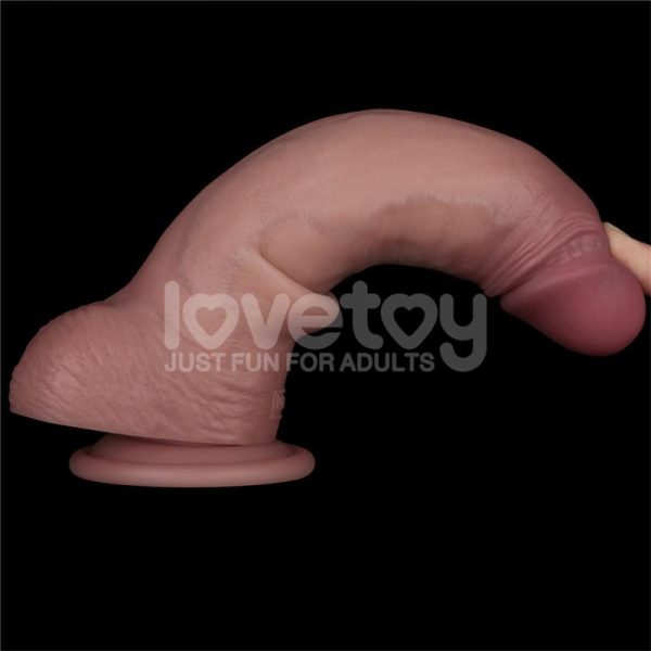Dildo con Vibración Piel Deslizante Silicona Dual Layer 8.5 - imagen 16