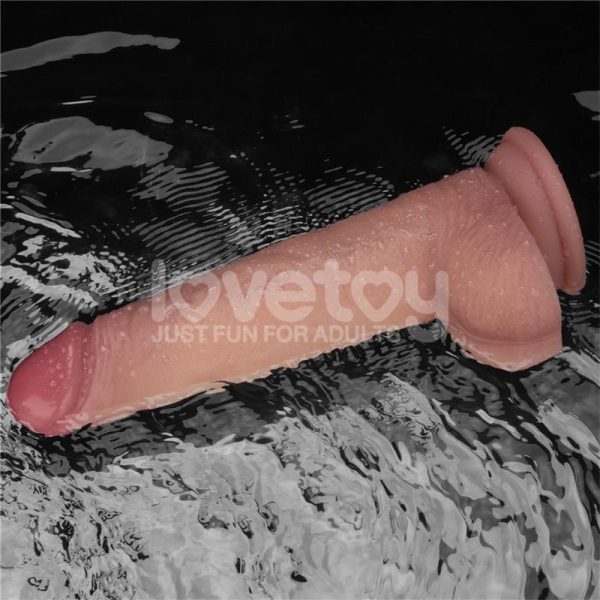 Dildo con Vibración Piel Deslizante Silicona Dual Layer 8.5 - imagen 21