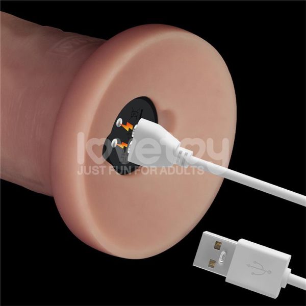 Dildo con Vibración Piel Deslizante Silicona Dual Layer 9 - imagen 20