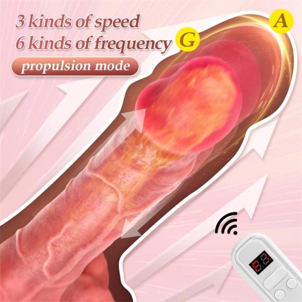 Marshall Dildo con Thrusting y Vibración 8 - imagen 4