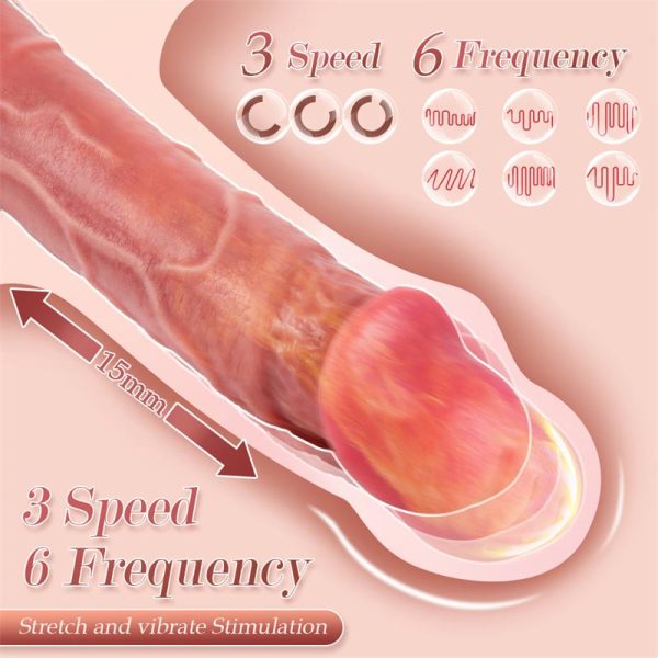 Marshall Dildo con Thrusting y Vibración 8 - imagen 8