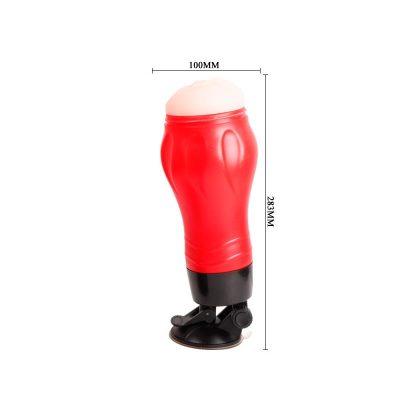 Men's stroker, removable soft tpr sleeve, 12 func