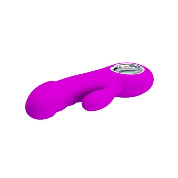 Vibrador Ansel USB Silicona Purpura - imagen 3