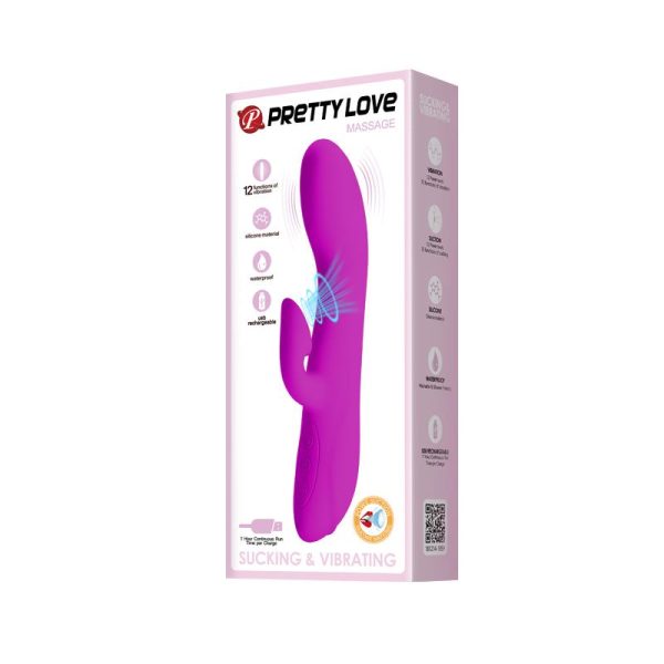 Vibrador con Succionador de Clítoris - imagen 4