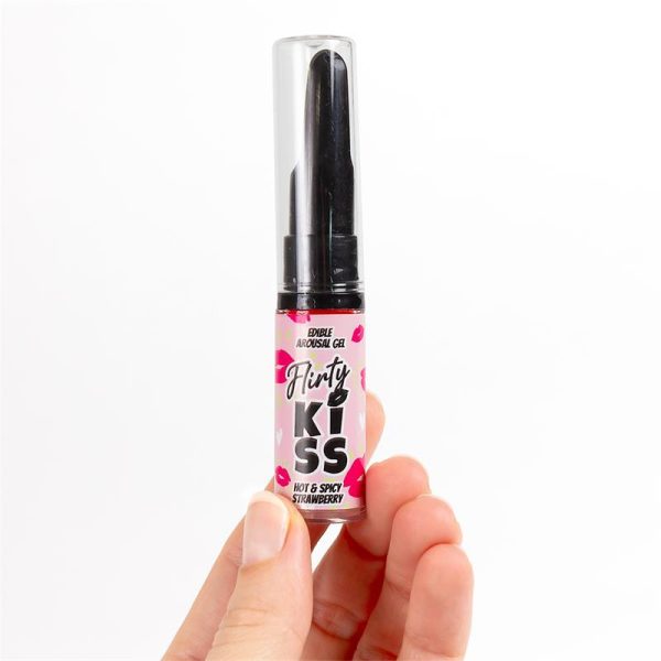 Flirty Kiss Geles para Sexo Oral Fresa y Menta 2x8gr - imagen 6