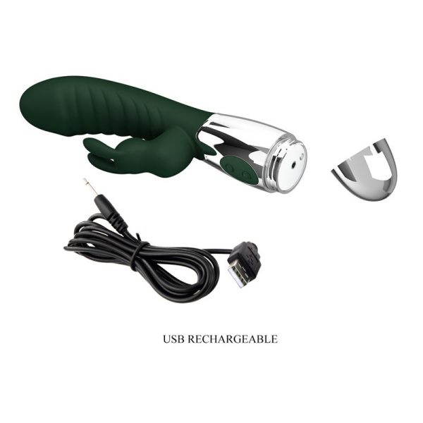 Naughty Bunny Vibrador 30 Funciones Verde - imagen 3