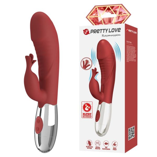 Rasmussen Vibrador 30 Funciones Rojo