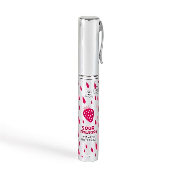 Spray Sexo Oral Wet Mouth Fresa Ácida 11 gr - imagen 2