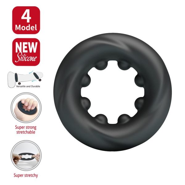 Daquez Anillo para el Pene Silicona Mod 4 - imagen 4