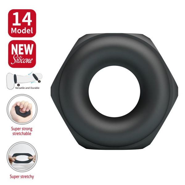 Jarvius Anillo para el Pene Silicona Mode 14 - imagen 6