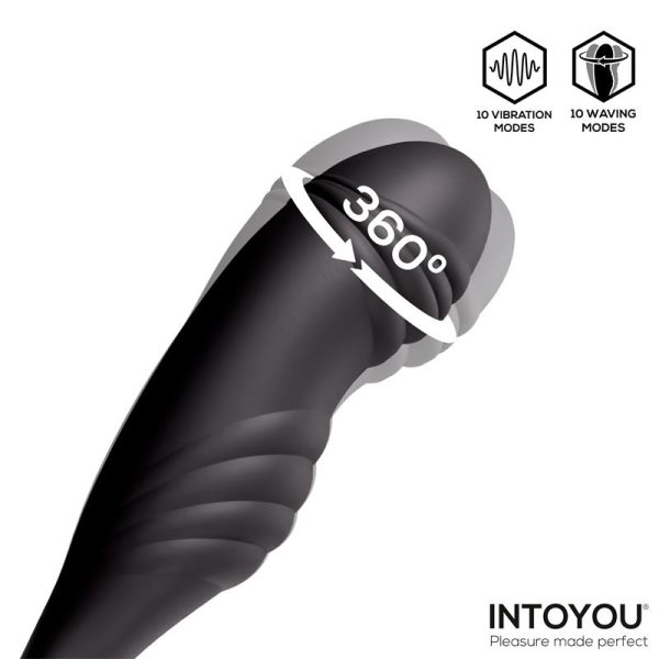 Kamber Plug Anal Vibración y Waving 360º y Estimulador Testículos - imagen 6