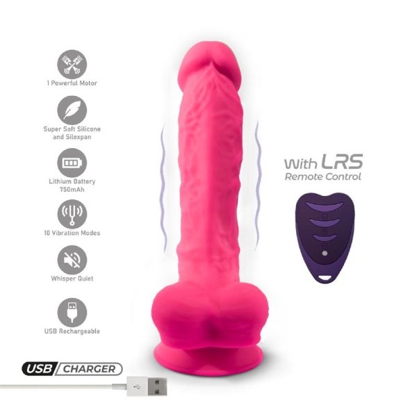 Dildo Dual Density con vibración Mod 1 - 8 - imagen 6