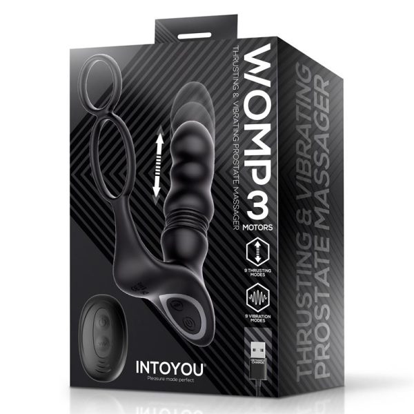 Womp Masajeador Prostático con Vibración, Thrusting y Control Remoto - imagen 7