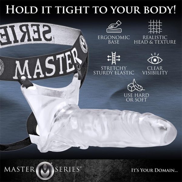 Grand Mamba XL Suspensorio con Dildo Hueco Transparente - imagen 7