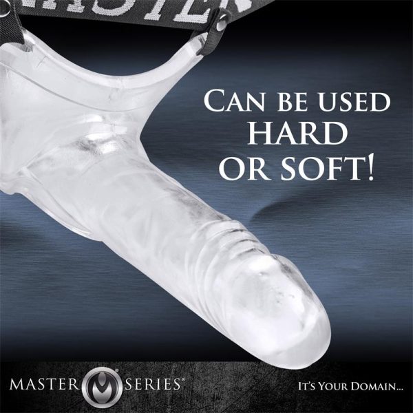 Grand Mamba XL Suspensorio con Dildo Hueco Transparente - imagen 9