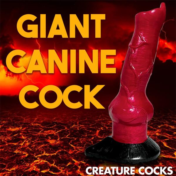 Hell-Hound Dildo Silicona 19 cm - 7.5 - imagen 12