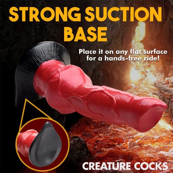Hell-Hound Dildo Silicona 19 cm - 7.5 - imagen 14