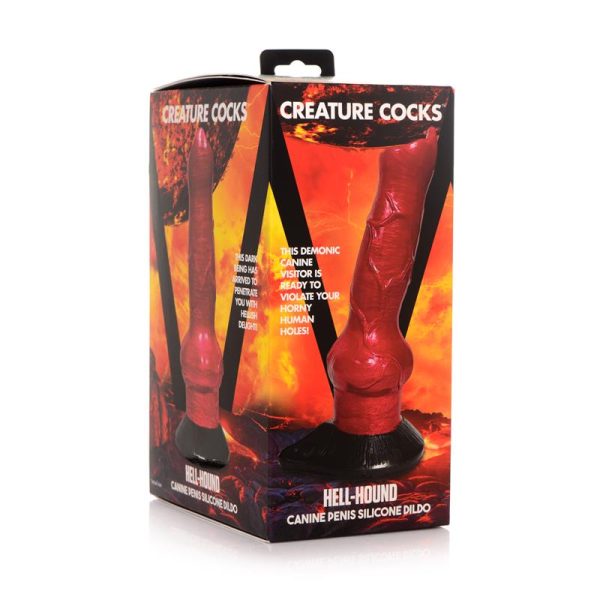 Hell-Hound Dildo Silicona 19 cm - 7.5 - imagen 16
