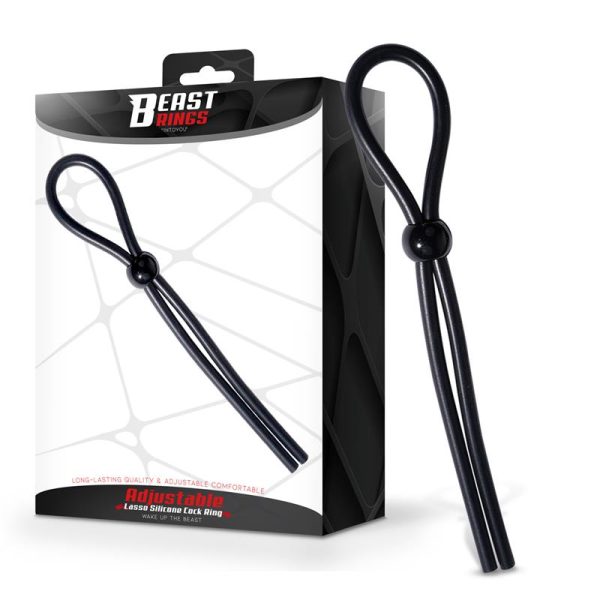 Lasso Anillo para el Pene Silicona Ajustable