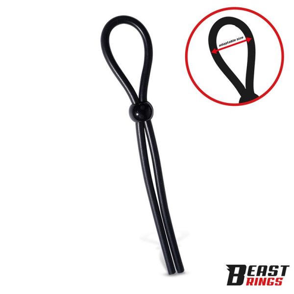 Lasso Anillo para el Pene Silicona Ajustable - imagen 4