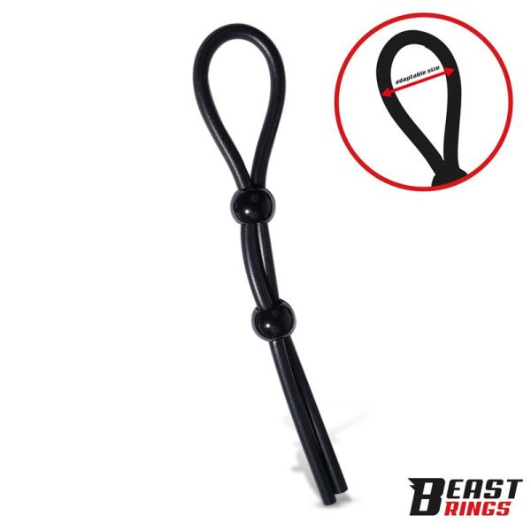Lasso Anillo para el Pene Silicona Ajustable - imagen 3