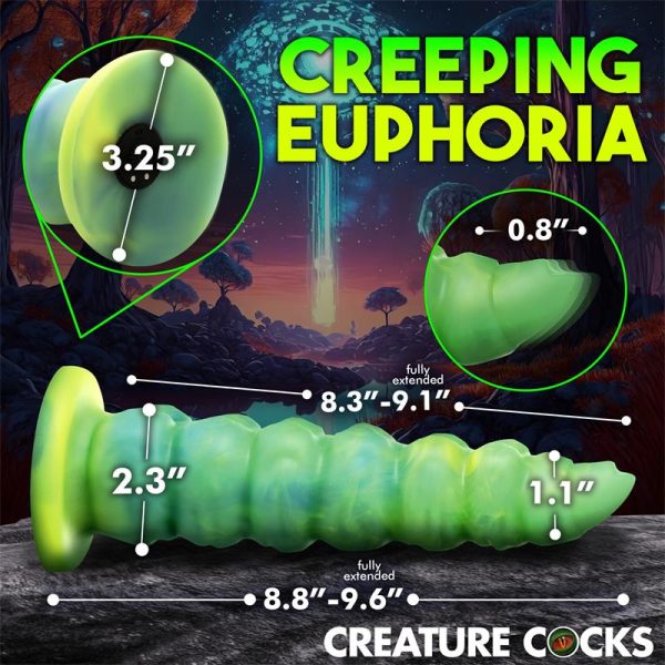 Squirmer Dildo con Thrusting y Vibración Control Remoto Silicona - imagen 19