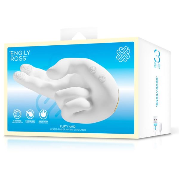 Flirty Hand Estimulador Finger con Efecto Calor - imagen 6