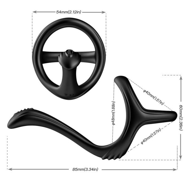 Anillo para el Pene con Estimulación Perianal - imagen 6